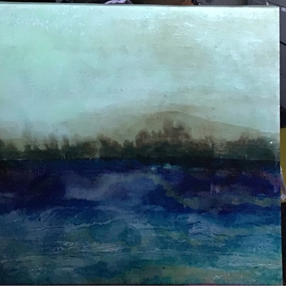 An Empire Art Direct original. Hand Painted Brush Strokes by EDN coop NWT - Picture 2 of 4